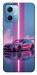 Чехол Pink neon car для Xiaomi Poco X5
