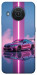 Чехол Pink neon car для Nokia X20