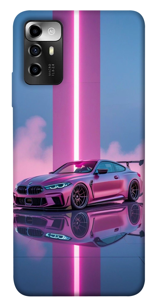 Чохол Pink neon car для ZTE Blade V40 Vita