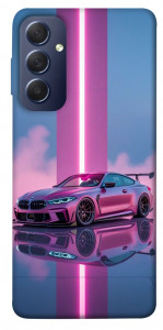Чехол Pink neon car для Galaxy M54 5G