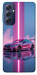 Чехол Pink neon car для Galaxy M54 5G