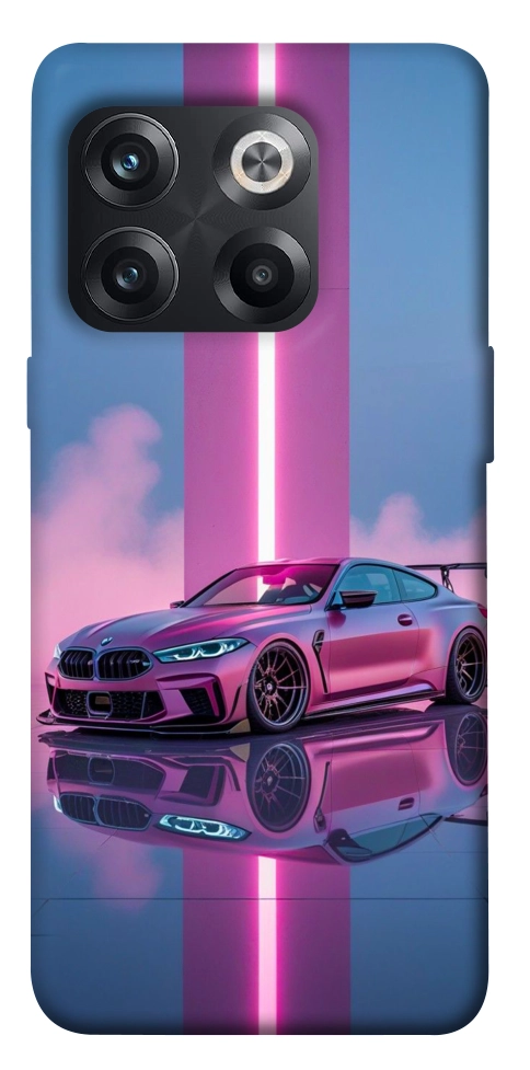 Чохол Pink neon car для OnePlus 10T