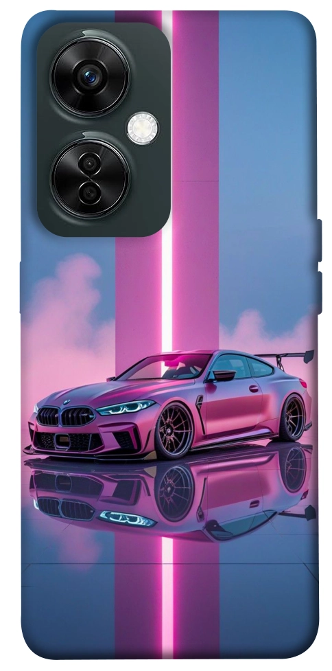 Чехол Pink neon car для OnePlus Nord CE 3 Lite