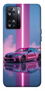 Чохол Pink neon car для OnePlus Nord N20 SE