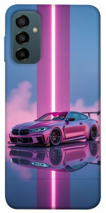 Чехол Pink neon car для Galaxy M34 5G