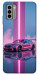 Чехол Pink neon car для Nokia G22