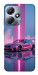 Чехол Pink neon car для Infinix Hot 30i
