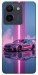 Чохол Pink neon car для Vivo Y36