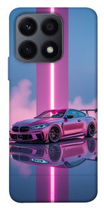 Чохол Pink neon car для Huawei Honor X8a