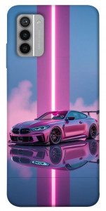 Чохол Pink neon car для Nokia G42