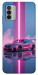 Чохол Pink neon car для Nokia G42