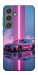 Чехол Pink neon car для Galaxy S24+