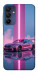 Чехол Pink neon car для Galaxy A15