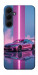 Чехол Pink neon car для Galaxy A35