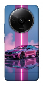 Чехол Pink neon car для Xiaomi Redmi A3