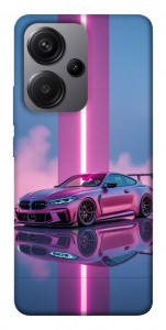 Чехол Pink neon car для Xiaomi Redmi Note 13 Pro+