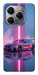 Чохол Pink neon car для TECNO Spark 20 Pro