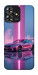 Чехол Pink neon car для ZTE Blade A73 4G