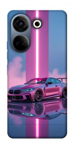 Чехол Pink neon car для TECNO Camon 20 Pro (CK7n)