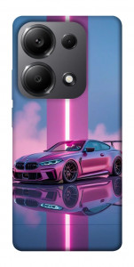 Чехол Pink neon car для Xiaomi Redmi Note 13 Pro 5G