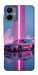 Чехол Pink neon car для Galaxy A06
