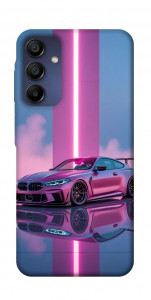 Чехол Pink neon car для Samsung Galaxy A16 4G