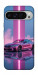 Чехол Pink neon car для Google Pixel 9 Pro XL