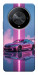 Чохол Pink neon car для Huawei Magic6 Lite