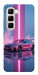 Чохол Pink neon car для Infinix Hot 50 4G