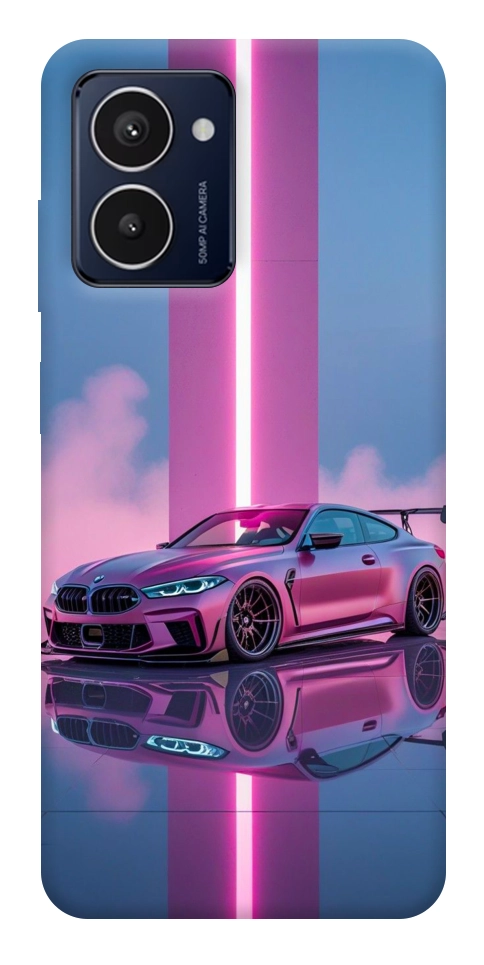 Чехол Pink neon car для HMD Pulse Pro