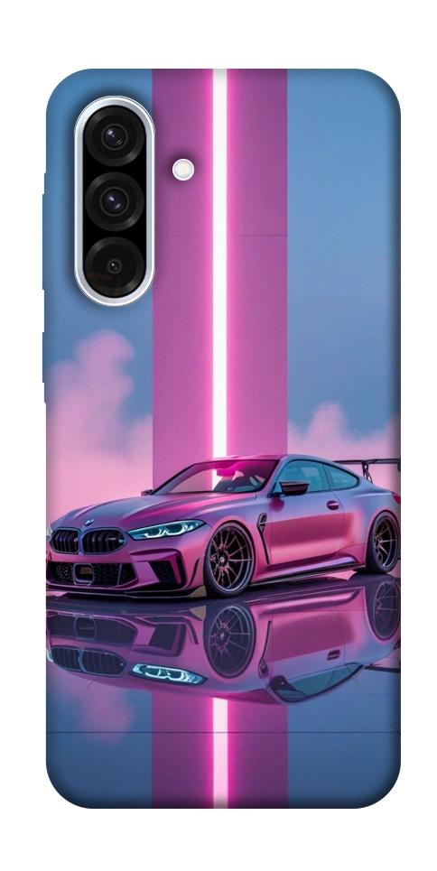 Чехол Pink neon car для Galaxy A36 5G