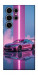 Чохол Pink neon car для Galaxy S25 Ultra