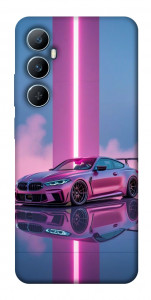 Чохол Pink neon car для Realme C65 4G