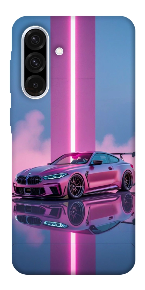 Чохол Pink neon car для Galaxy A56 5G