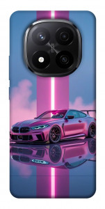 Чехол Pink neon car для Xiaomi Redmi Note 14 Pro+ 5G
