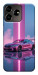 Чохол Pink neon car для ZTE Blade V50 Design 4G