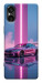 Чехол Pink neon car для Sony Xperia 5 V