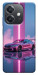 Чохол Pink neon car для Oppo A40m