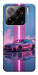 Чехол Pink neon car для Xiaomi 15 Pro