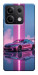 Чехол Pink neon car для Xiaomi Redmi Note 13 5G
