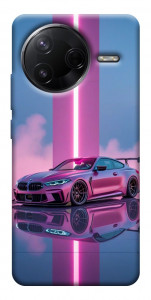 Чохол Pink neon car для Xiaomi Poco F7 Pro