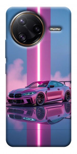 Чехол Pink neon car для Xiaomi Poco F7 Ultra