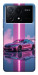 Чохол Pink neon car для Xiaomi Poco X6 Pro