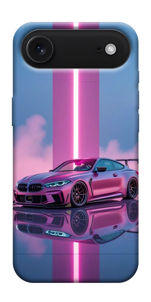Чохол Pink neon car для iPhone 17 Air