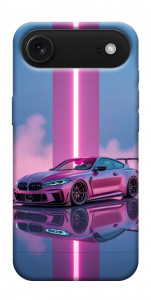 Чехол Pink neon car для iPhone 17 Air