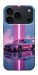Чехол Pink neon car для iPhone 17 Pro