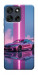 Чохол Pink neon car для Motorola Moto G56 5G
