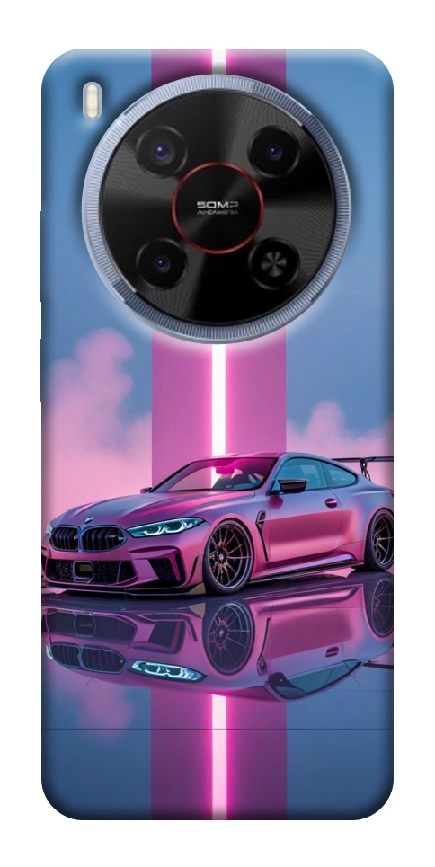 Чехол Pink neon car для ZTE Nubia V70 Max