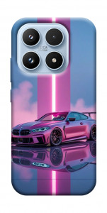 Чохол Pink neon car для Xiaomi 17