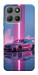Чохол Pink neon car для Motorola Moto G15 Power